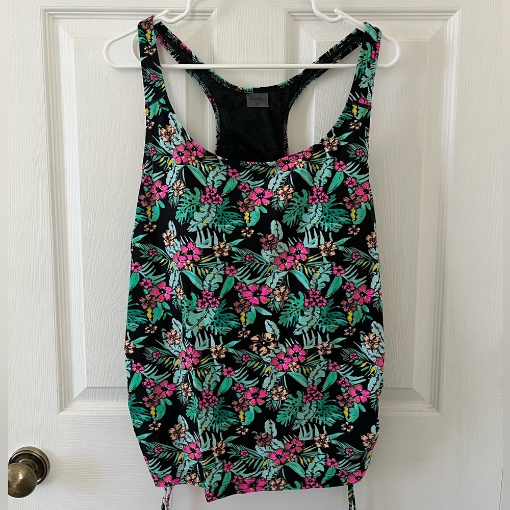Ella Mar Tropical Floral Women's Swim Top